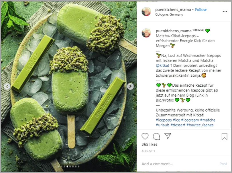 User-generated content (UGC) beats sponsored posts