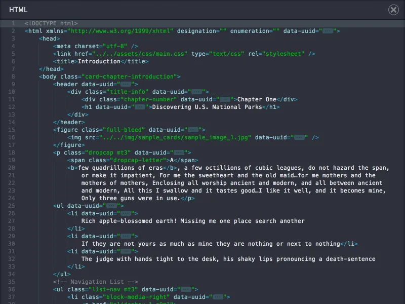 html
