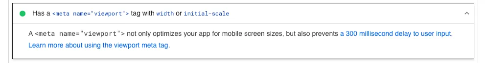 Fixing the viewport meta tag using Google's guidelines