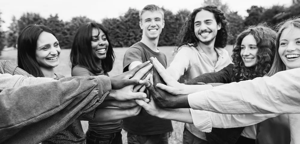 Group of people together